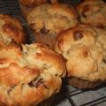 Muffins aux bananes et beurre d' arachide