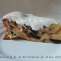 Pudding à la brioche et aux Oréos