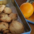 Biscuits à la cassonade, à l'orange et chocolat