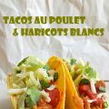 Tacos poulet haricots blancs à la mijoteuse