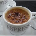 Crème brulée café