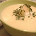 Potage de chou-fleur, coulis de poire et nuage[...]