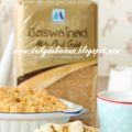 Caramel Granulated sugar Apple crumble with[...]