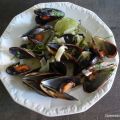Moules de Zélande à la sauce au vin blanc de[...]