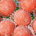 Boules aux fraises
