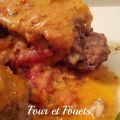 Boulettes farcies au féta ou Hamburger steak[...]