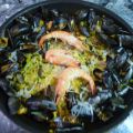Encornets et moules façon paella (Riz,[...]