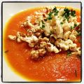 Soupe de potiron, pop corn au cumin, munster[...]