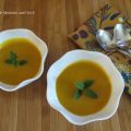 Duo canicule express, potage et tartines