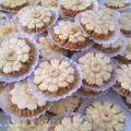 petit four fleur aux cacahuètes