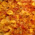 Tortellinis au porc, tomates et citron