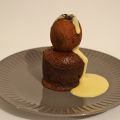 Moelleux au chocolat de Pâques {crème anglaise[...]