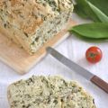 Cake au chèvre et aux herbes