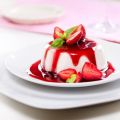 Panna cotta aux fraises