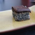 Gâteau au sésame noir et choco fondant !