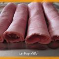 Cornets de jambon riz...