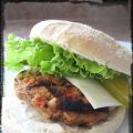 Hamburgers au poulet haché à la cajun