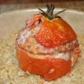 Tomates farcies au gigot haché, Recette Ptitchef