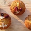 Muffins aux canneberges et au sirop d'érable