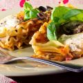 Gratin de lasagnes aux morilles et parmesan
