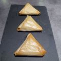 Samossas à la crème de poireaux