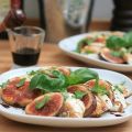 Salade de figue & mozzarella au caramel[...]