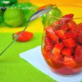 Salade de fraises marinées au citron vert et à[...]