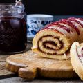Biscuit roulé à la confiture