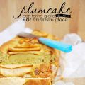 Plumcake con farina gialla, mele e marron glacè
