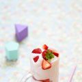 Mousse express aux fraises (sans oeufs)