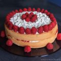 Biscuit Victoria aux framboises