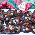 Mendiants de Noël au chocolat