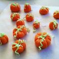 Citrouilles en pâte à sucre - tutoriel