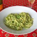 Pâtes au pesto de roquette sans gluten