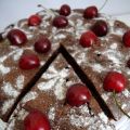 GÂTEAU MOELLEUX CHOCOLAT ET CERISE