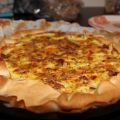 Quiche de poulet et pesto