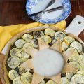 Tarte couronne pesto, courgettes (veggie,[...]