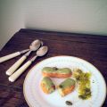 Salambos (mini-éclairs pistache)