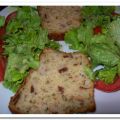 Plat du soir : Cake salé tomates séchées/thon