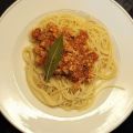 Pâtes bolognaise vegan
