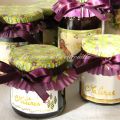 Gelée de mûres en habit de Noël