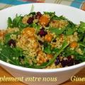 Salade de quinoa, pois chiches croustillants et[...]
