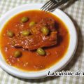 Tendrons de veau provençale