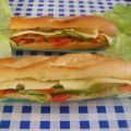 Sandwich végétarien, Recette Ptitchef