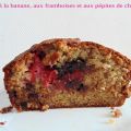 Cake à la banane, aux framboises et aux pépites[...]