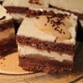 Gâteau mousse de poires et chocolat