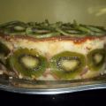 Recette de Entremet kiwi chocolat