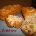 Mini cakes de presunto e nozes