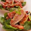 Salade tiède de rougets aux Piquillos, sauce[...]