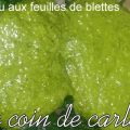 Pistou aux feuilles de blettes